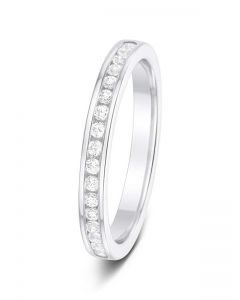 HAL010.025 - 18K White Gold